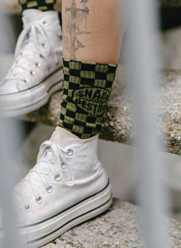 Pyknic - Snack and Destroy Socks - Bawston & Tucker - 