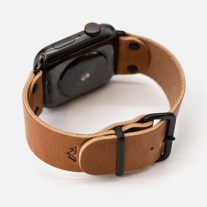 Range Leather Co. - Leather Apple Watch Band - USA Made & Full - Grain Leather - Bawston & Tucker - 