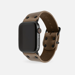 Range Leather Co. - Leather Apple Watch Band - USA Made & Full - Grain Leather - Bawston & Tucker - 