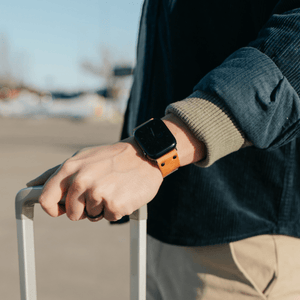 Range Leather Co. - Leather Apple Watch Band - USA Made & Full - Grain Leather - Bawston & Tucker - 