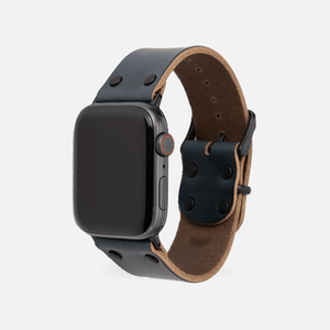 Range Leather Co. - Leather Apple Watch Band - USA Made & Full - Grain Leather - Bawston & Tucker - 
