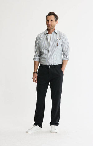 Rayon Lyocell Pull On Pants - JACHS NY - Bawston & Tucker -