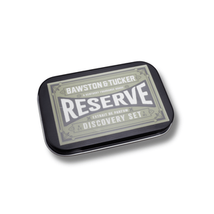 Reserve Extrait Discovery Set – Men's Fragrance Sampler + Free Full - Size Bottle - Bawston & Tucker - Extrait de Parfume Spray