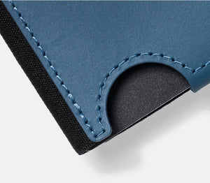 Ridge Wallet - Ridge Biflex - Cobalt Blue Leather - Bawston & Tucker - 