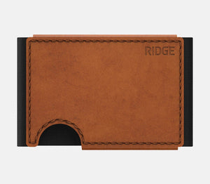 Ridge Wallet - Ridge Biflex - Tobacco Brown Leather - Bawston & Tucker - 