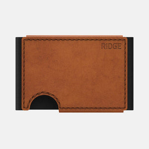 Ridge Wallet - Ridge Biflex - Tobacco Brown Leather - Bawston & Tucker - 