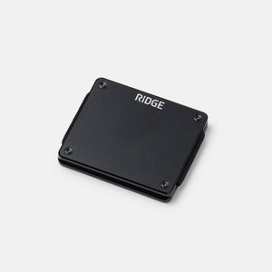 Ridge Wallet - Ridge Lite - Royal Black - Bawston & Tucker - 