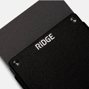 Ridge Wallet - Ridge Lite - Royal Black - Bawston & Tucker - 