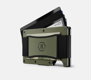 Ridge Wallet - Ridge Wallet 2.0 - Matte Olive - Bawston & Tucker - 