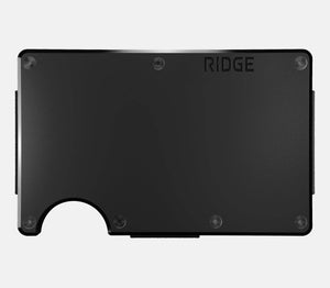 Ridge Wallet - Ridge Wallet 2.0 - Royal Black - Bawston & Tucker - 
