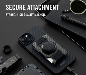 Ridge Wallet - Ridge Wallet For MagSafe - Gunmetal - Bawston & Tucker - 
