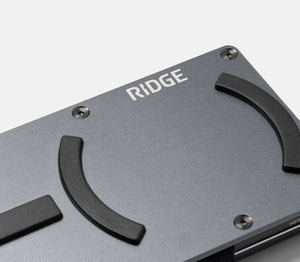 Ridge Wallet - Ridge Wallet For MagSafe - Gunmetal - Bawston & Tucker - 