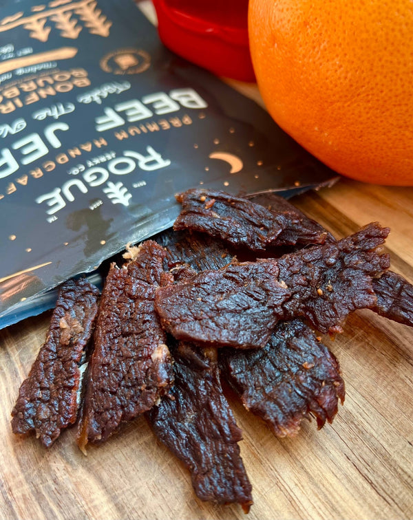 Rogue Jerky Co. - Bonfire Bourbon Beef Jerky - Bawston & Tucker - 