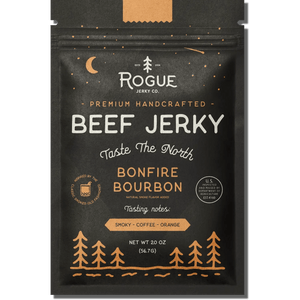 Rogue Jerky Co. - Bonfire Bourbon Beef Jerky - Bawston & Tucker - 