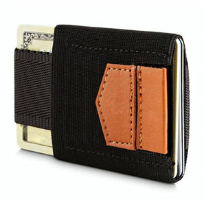 Slim Stretch Wallet Black - B&T Accessories - Bawston & Tucker - Wallets