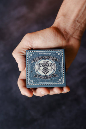 Solid Cologne - Aroostook - 0.35 oz Liner + Vessel - Bawston & Tucker - Solid Cologne