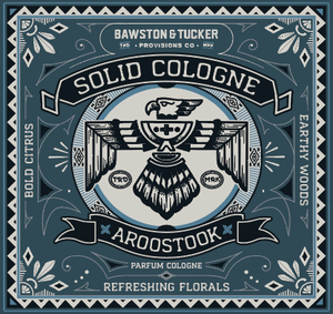 Solid Cologne - Aroostook - 0.35 oz Liner + Vessel - Bawston & Tucker - Solid Cologne