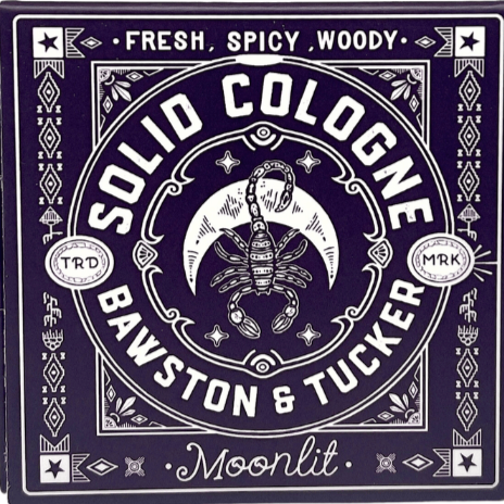 Solid Cologne - Moonlit - 0.5 oz - Bawston & Tucker - Solid Cologne