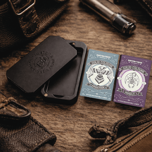 Solid Cologne Starter Kit for Men – 2 Scents + Refillable Metal Case - Bawston & Tucker - Solid Cologne