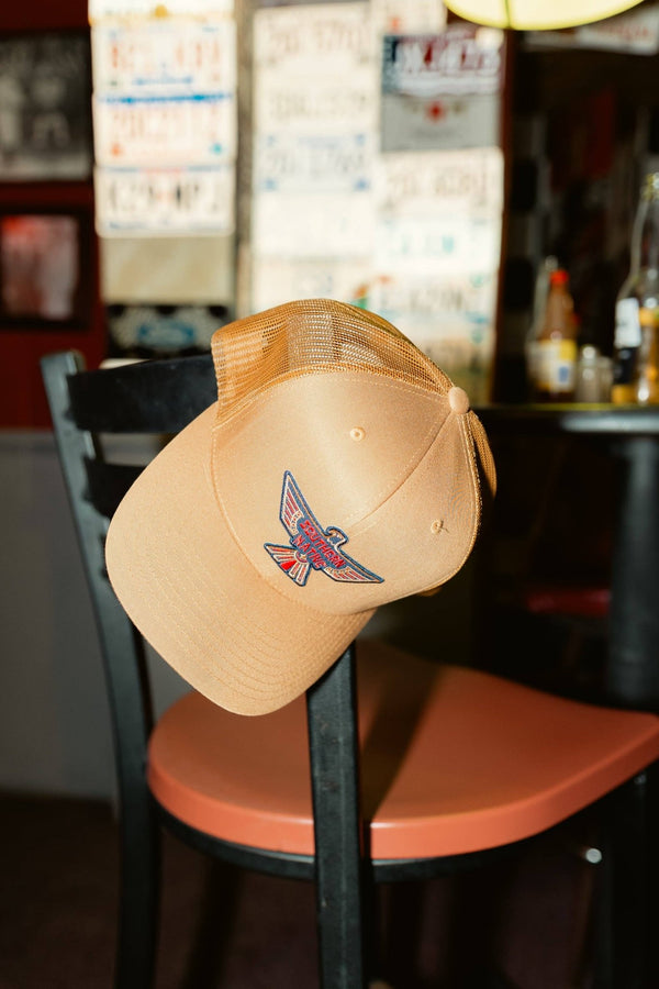 Southern Native - Red Tail Thunderbird Hat - Bawston & Tucker - 