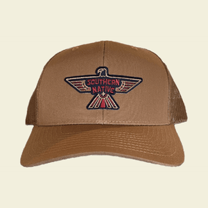 Southern Native - Red Tail Thunderbird Hat - Bawston & Tucker - 