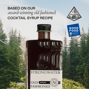 Strongwater - Espresso Old Fashioned Cocktail Syrup - Bawston & Tucker -
