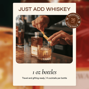 Strongwater - Old Fashioned Cocktail Syrup Sample Set - Bawston & Tucker -