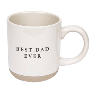 Sweet Water Decor - Best Dad Ever Stoneware Coffee Mug - Father's Day Gifts - Bawston & Tucker - 