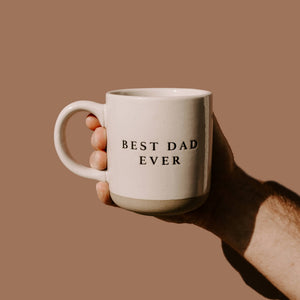 Sweet Water Decor - Best Dad Ever Stoneware Coffee Mug - Father's Day Gifts - Bawston & Tucker - 