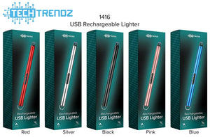 Tech Trendz - USB Rechargeable Lighter - Bawston & Tucker - 