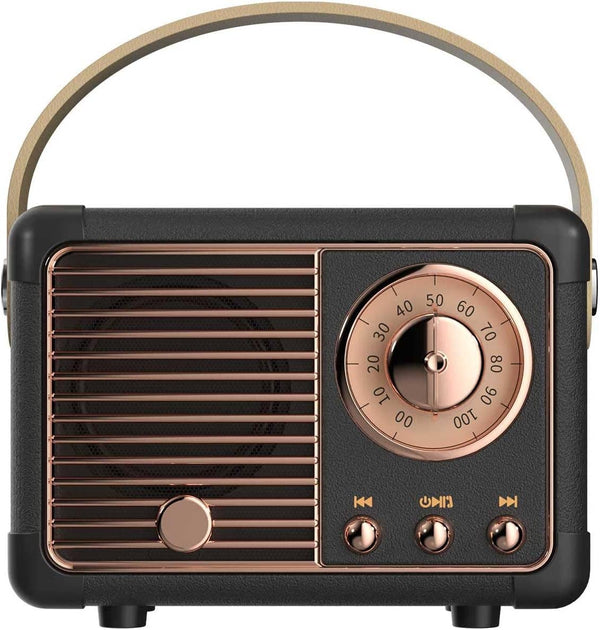 Tech Trendz - Vintage Bluetooth Speaker - Bawston & Tucker - 