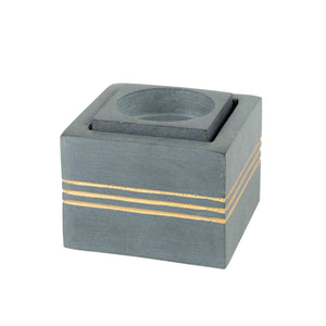 Ten Thousand Villages - Bahu Stone Candleholder - Incense, Tea Lights & Tapers - Bawston & Tucker - 