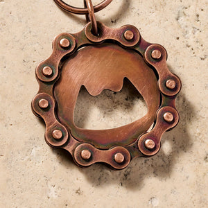 Ten Thousand Villages - Bike Chain Bottle Opener Key Clasp - Bawston & Tucker - 