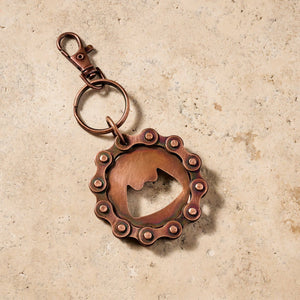 Ten Thousand Villages - Bike Chain Bottle Opener Key Clasp - Bawston & Tucker - 
