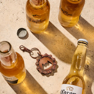Ten Thousand Villages - Bike Chain Bottle Opener Key Clasp - Bawston & Tucker - 