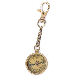 Ten Thousand Villages - Compass Key Chain - Bawston & Tucker - 