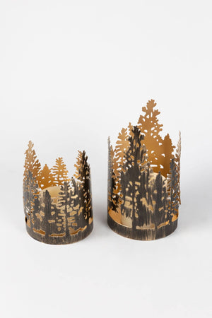 Ten Thousand Villages - Forest Shimmer Candleholder (MD) - Bawston & Tucker - 