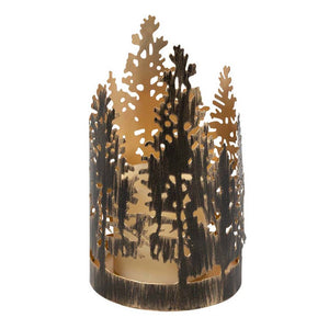 Ten Thousand Villages - Forest Shimmer Candleholder (MD) - Bawston & Tucker - 