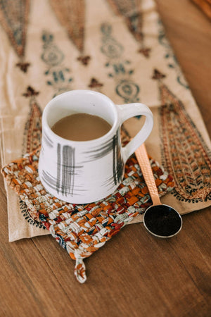 Ten Thousand Villages - Hammered Stainless Steel Coffee Scoop - Bawston & Tucker - 