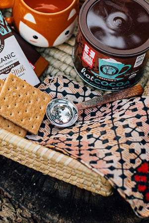 Ten Thousand Villages - Hammered Stainless Steel Coffee Scoop - Bawston & Tucker - 