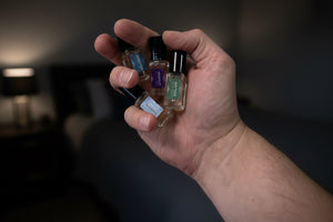 The Essentials Discovery Sampler Set - Cologne Samples for Men 4 pack - Bawston & Tucker - Cologne