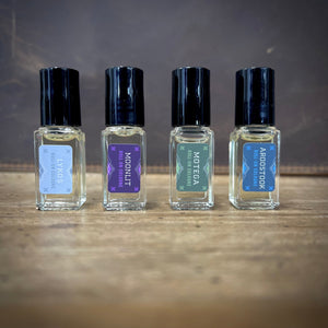 The Essentials Discovery Sampler Set - Cologne Samples for Men 4 pack - Bawston & Tucker - Cologne