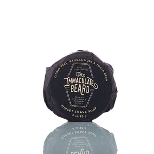 The Immaculate Beard - Shave Soap Puck - Bawston & Tucker - 