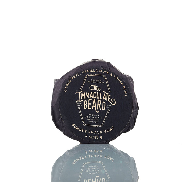 The Immaculate Beard - Shave Soap Puck - Bawston & Tucker - 