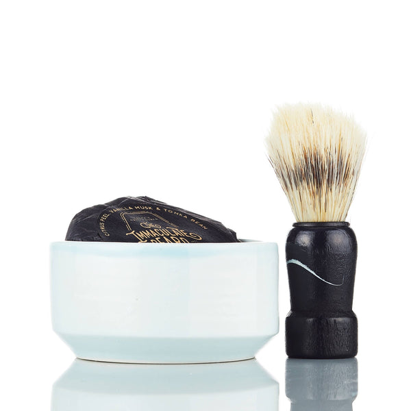 The Immaculate Beard - Shave Soap Puck - Bawston & Tucker - 