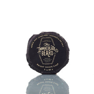 The Immaculate Beard - Shave Soap Puck - Bawston & Tucker - 