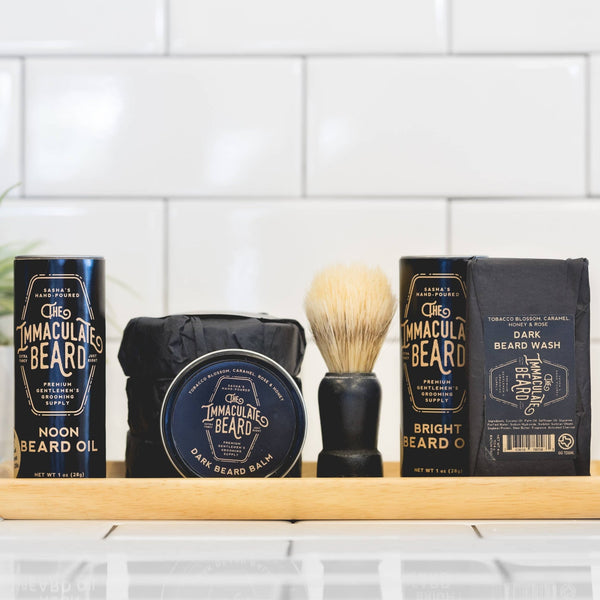 The Immaculate Beard - Shave Soap Puck - Bawston & Tucker - 