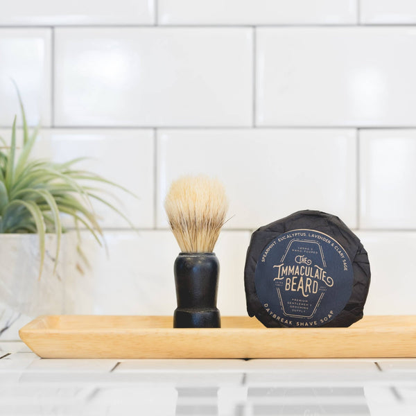 The Immaculate Beard - Shave Soap Puck - Bawston & Tucker - 