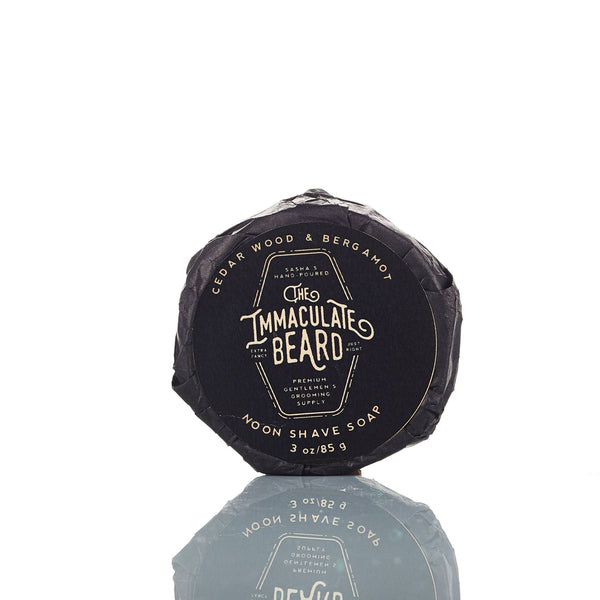 The Immaculate Beard - Shave Soap Puck - Bawston & Tucker - 