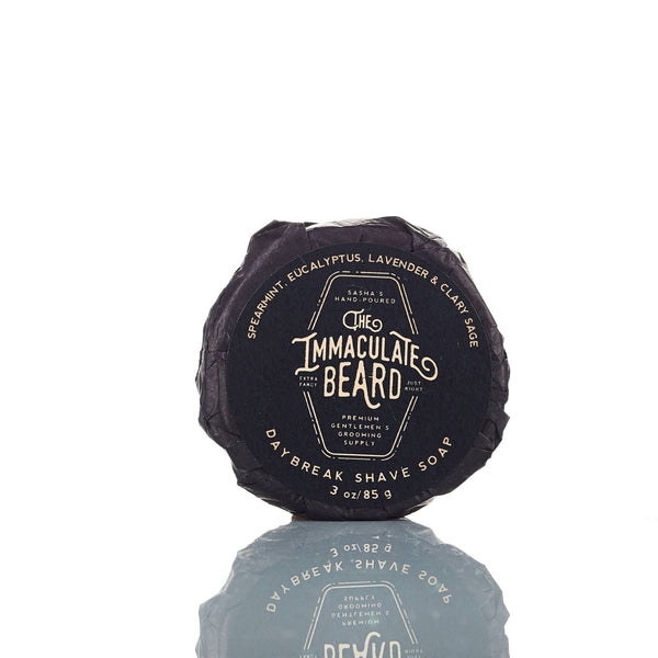 The Immaculate Beard - Shave Soap Puck - Bawston & Tucker - 